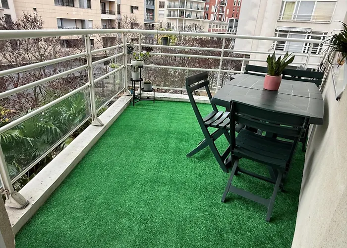 Cosy Appartement 2P Avec Balcon Paris La Defense Parking Gratuit